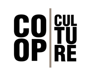 logo coopculture nero fondo trasparente