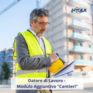 Datore di Lavoro - Modulo Aggiuntivo - "Cantieri"