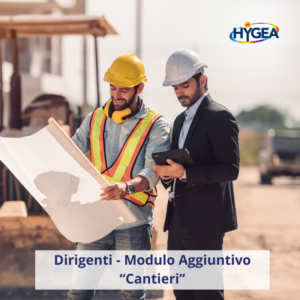 Dirigenti - Modulo Aggiuntivo - "Cantieri"