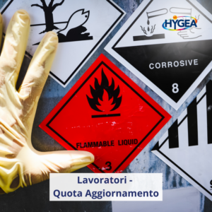 Lavoratori - Quota dell'Aggiornamento - Rischio Chimico - 2 ore